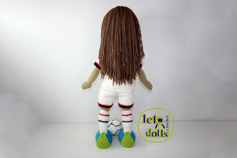 Tobin, XLarge Crochet Doll Pattern, Amigurumi, 24" /61 cm Tall