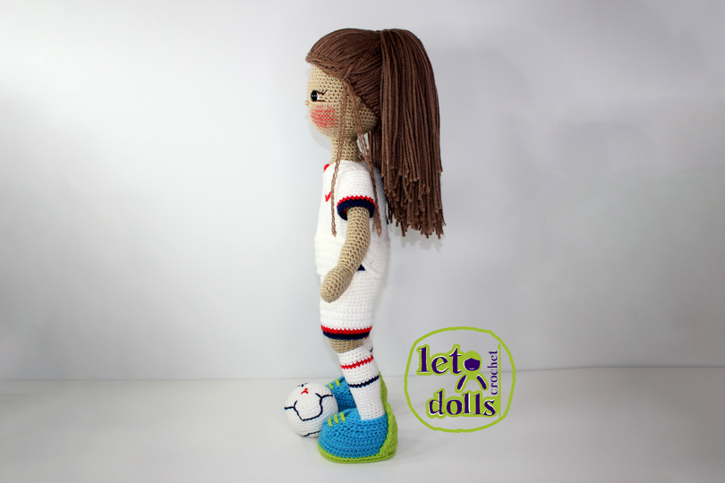 Tobin, XLarge Crochet Doll Pattern, Amigurumi, 24" /61 cm Tall