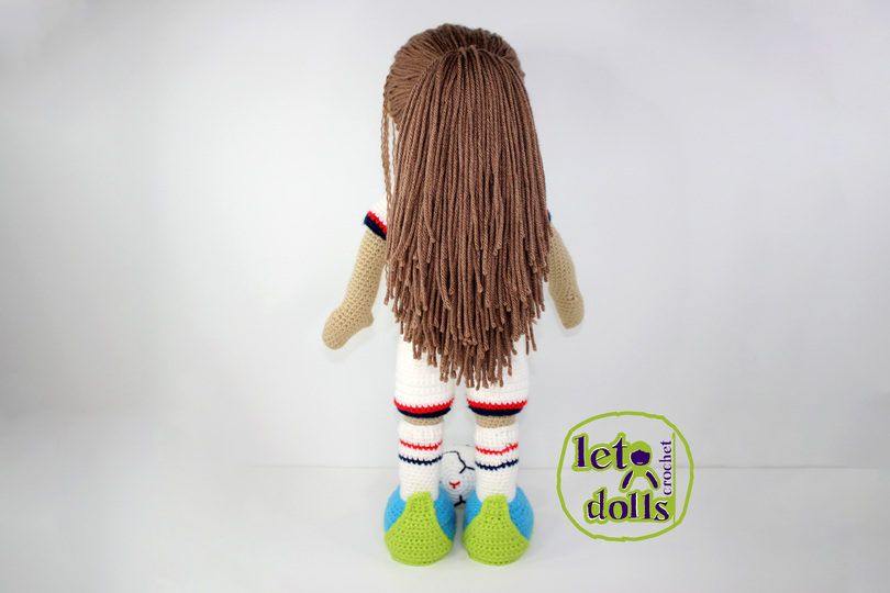 Tobin, XLarge Crochet Doll Pattern, Amigurumi, 24" /61 cm Tall