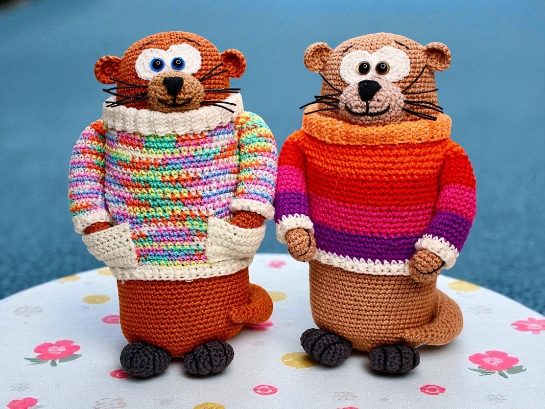 Otti the Otter - Crochet Pattern