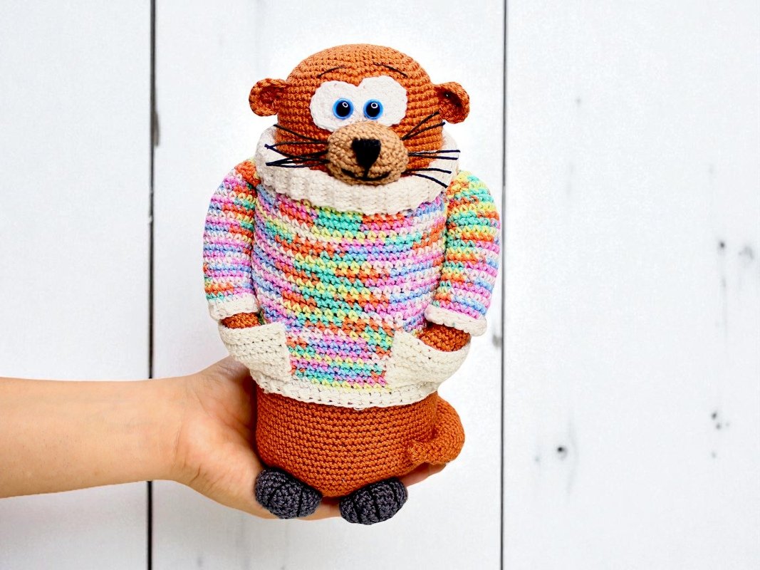 Otti der Otter - Häkelanleitung - Bild 3