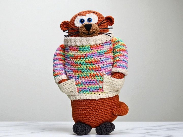 Otti der Otter - Häkelanleitung