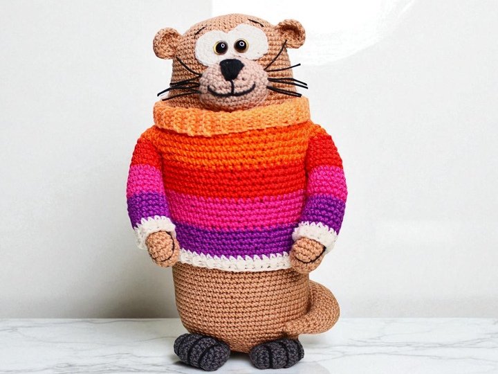 Otti der Otter - Häkelanleitung