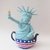 Statue of Liberty Tea Cosy Knitting Pattern