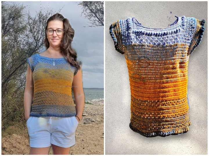 Häkelanleitung Damenshirt: Wheres my Curry - Shirt und Pulli