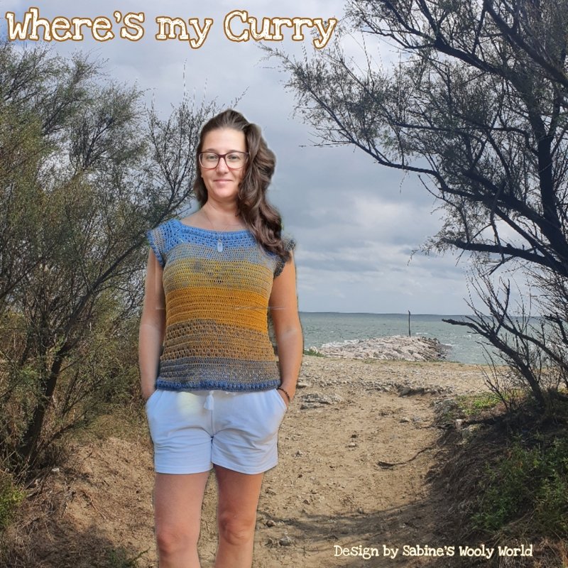 Häkelanleitung Damenshirt: Wheres my Curry - Shirt und Pulli - Bild 2