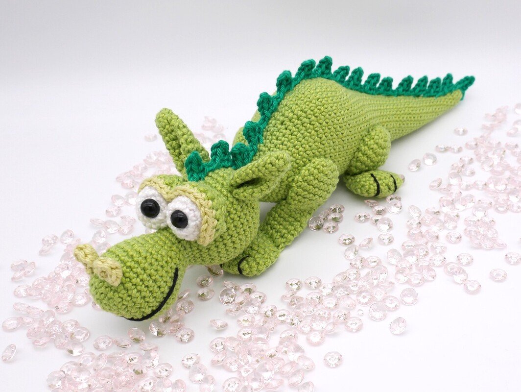 Häkelanleitung Drache Diamond - Bild 3