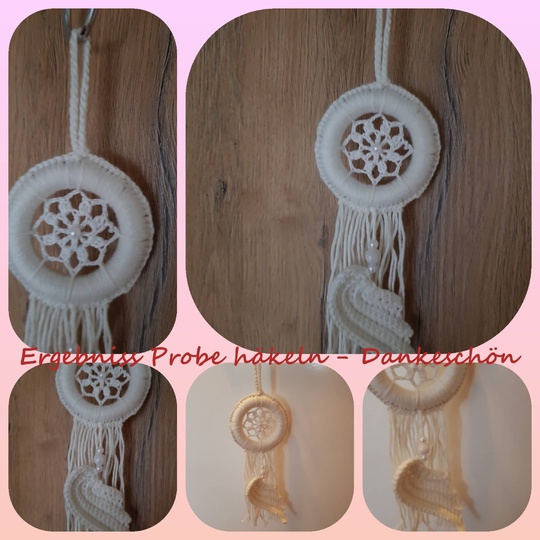 Traumfänger Minis - Häkelanleitung PDF