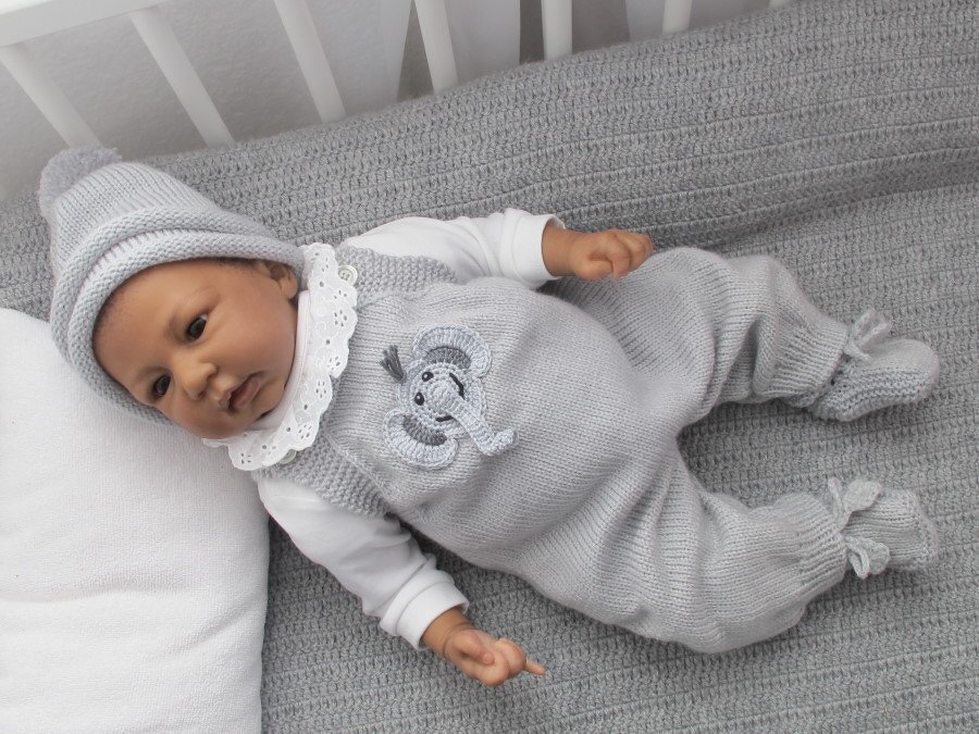 Strickset WOLFI Gr. 50 3-teilig