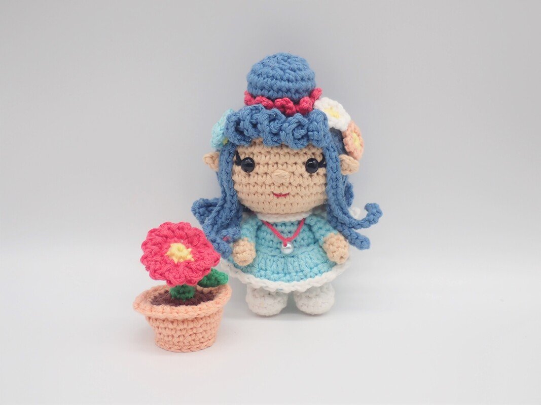 Celeste the Flower Fairy- Crochet Amigurumi Pattern- English - Image 2