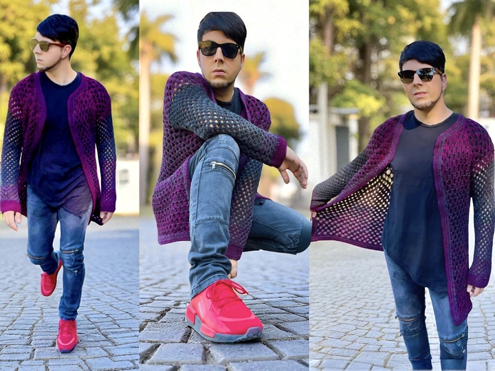 Einfacher Granny Cardigan 2-in-1: Cardigan oder Jacke - Häkelanleitung