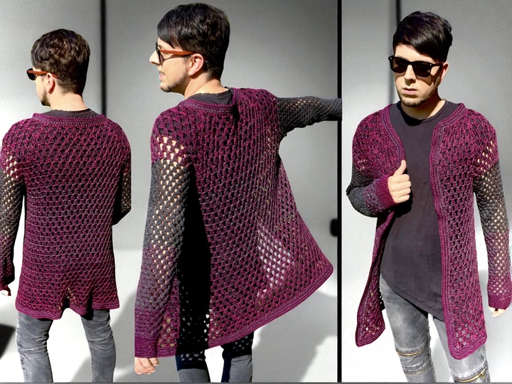 Einfacher Granny Cardigan 2-in-1: Cardigan oder Jacke - Häkelanleitung