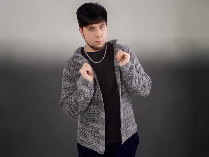 simple Granny Cardigan 2-in-1: Cardigan or Jacket - Crochet Pattern