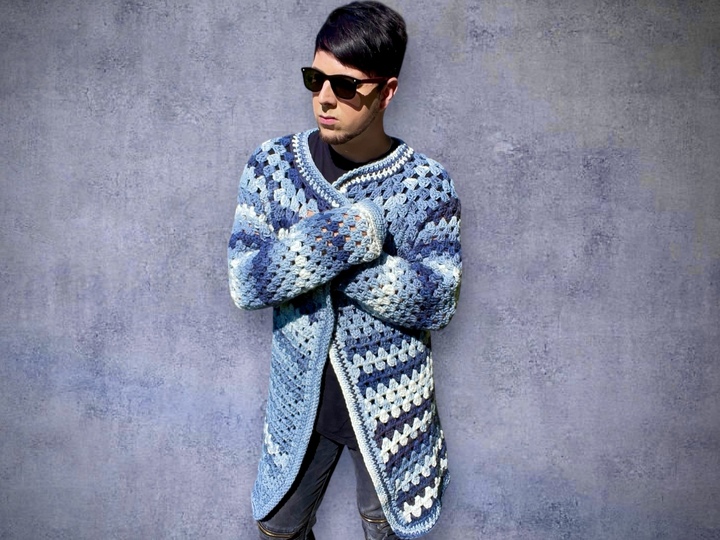 simple Granny Cardigan 2-in-1: Cardigan or Jacket - Crochet Pattern