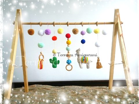 Häkelanleitung Baby-Fitnessstudio Ternura Amigurumi