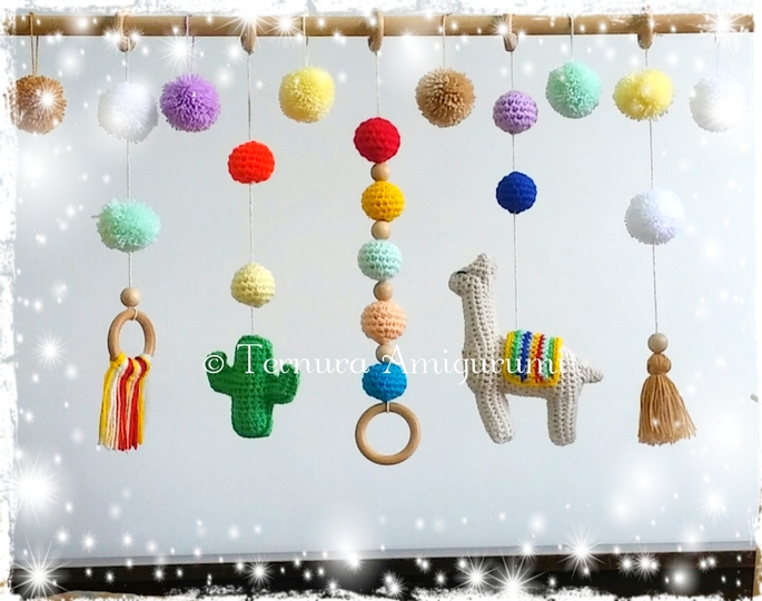 Crochet Pattern baby gym Ternura Amigurumi