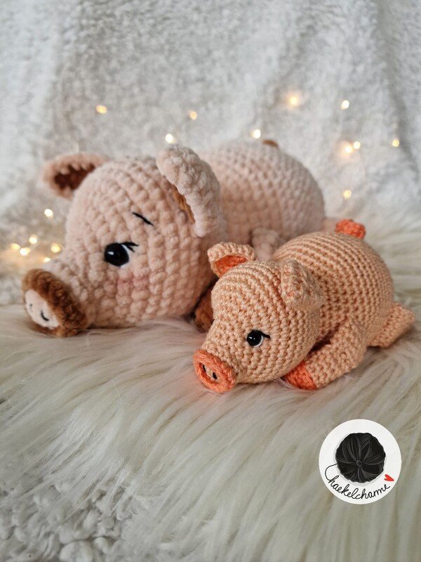 Schweinchen "Rosalie" Häkelanleitung - Bild 3