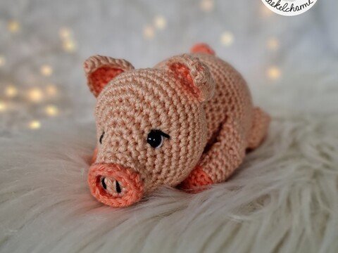 Schweinchen "Rosalie" Häkelanleitung