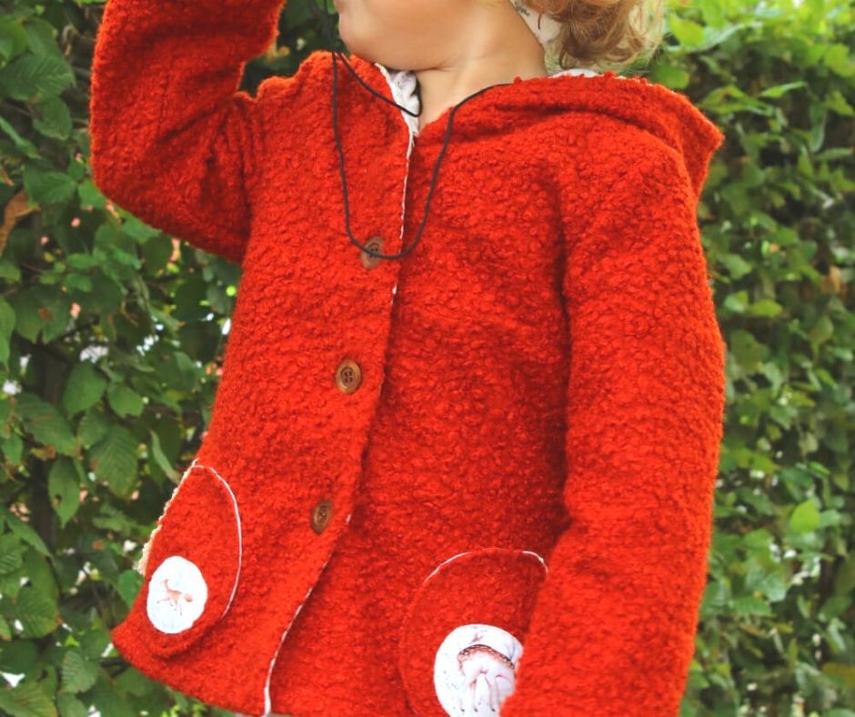 Jacke Adda + Ben Größe 80-140 Schnittmuster &amp; Nähanleitung