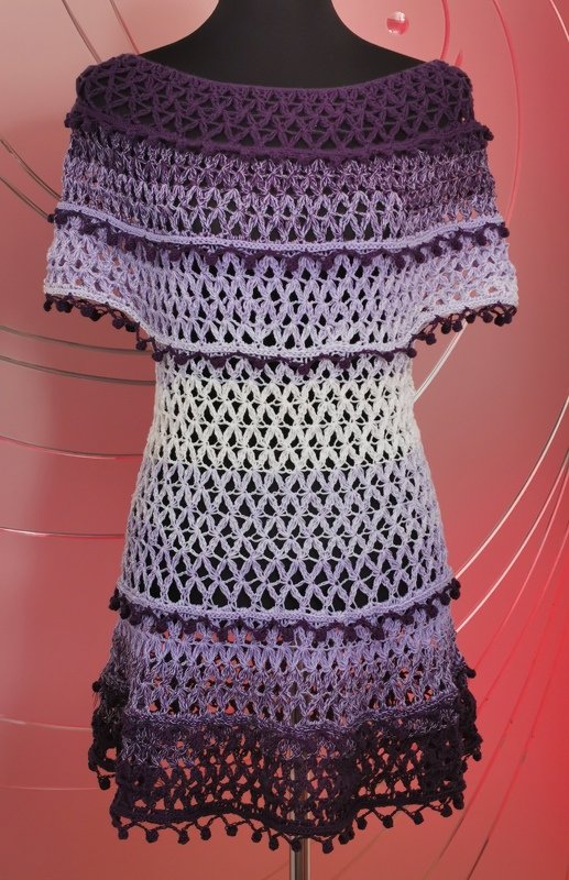 Tunika Violetta, Häkelanleitung - Bild 2