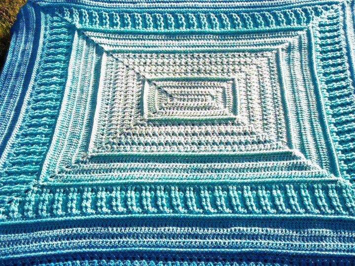 Häkelanleitung Decke Ratz-Fatz