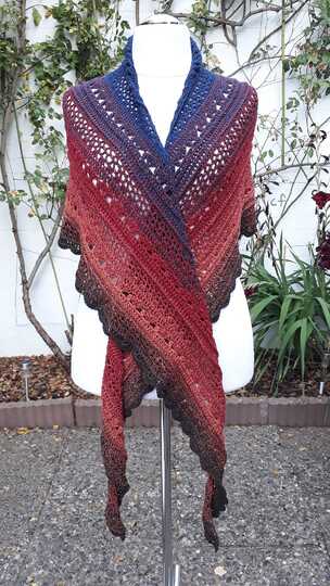 Dreieckstuch Molino flache Variante