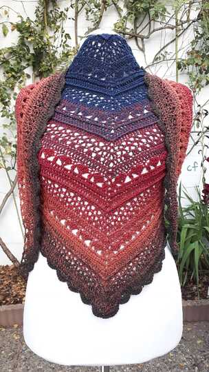 Dreieckstuch Molino flache Variante