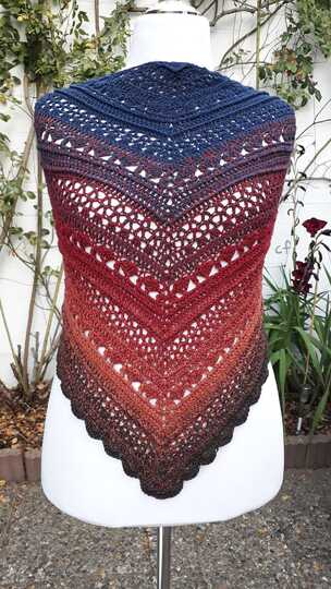 Dreieckstuch Molino flache Variante