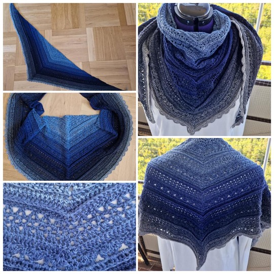 Dreieckstuch Molino flache Variante