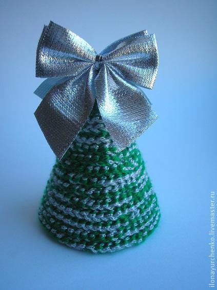 Weihnachtsbaum Häkeln Basteln Kleben Garn Pappe Weihnachten