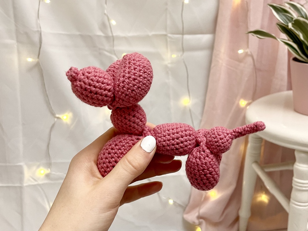 Häkelanleitung Ballon Hund | Amigurumi Hund - Bild 2