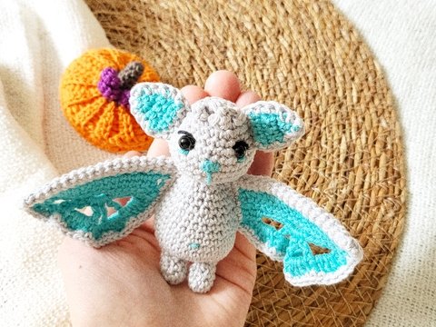 Häkelanleitung Fledermaus "Luna" | Sprache: Deutsch