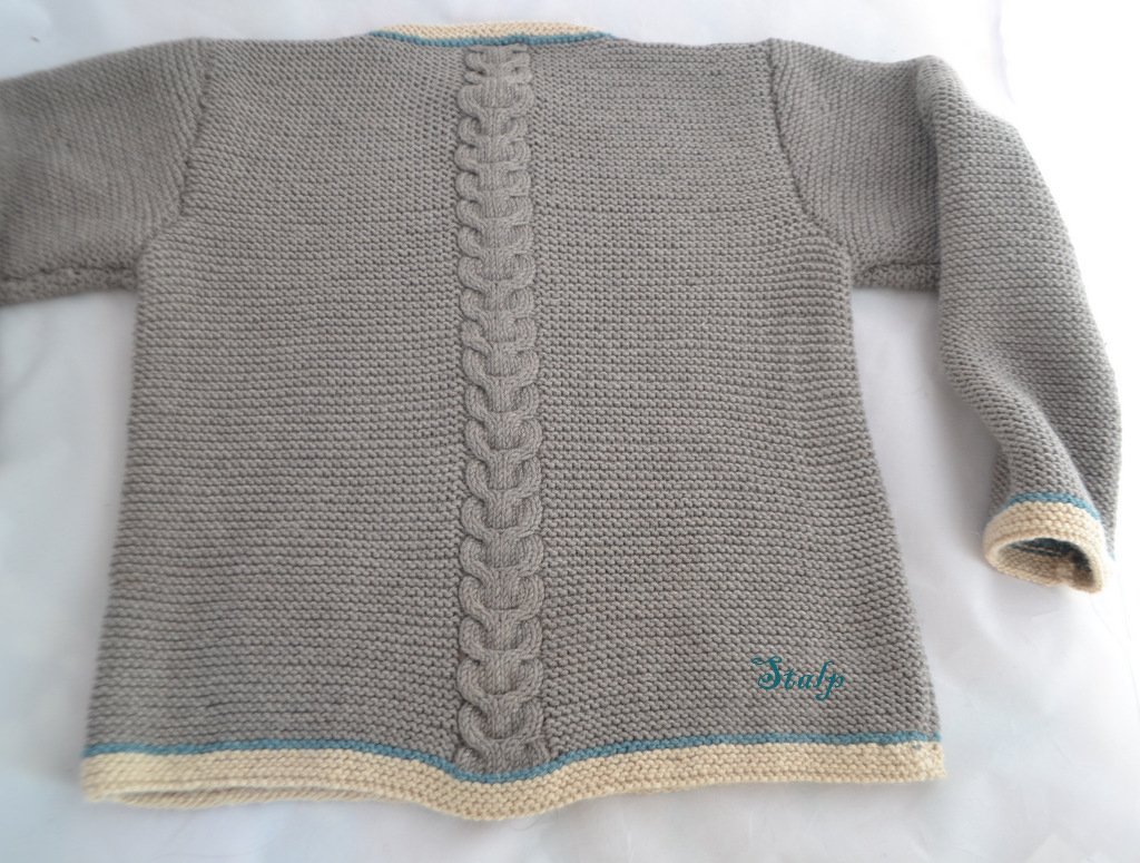 Strickanleitung * Kinder Trachtenweste und Trachtenjacke * 5 Größen - Bild 5