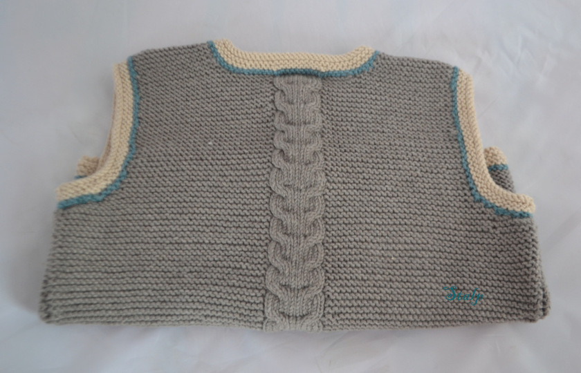 Strickanleitung * Kinder Trachtenweste und Trachtenjacke * 5 Größen