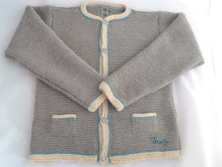 Strickanleitung * Kinder Trachtenweste und Trachtenjacke * 5 Größen
