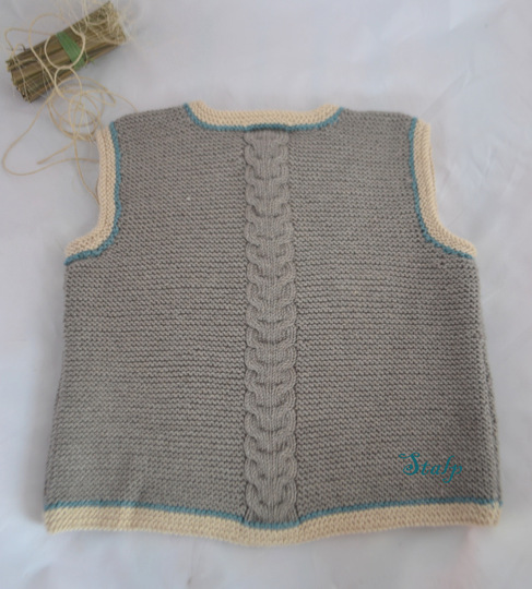 Strickanleitung * Kinder Trachtenweste und Trachtenjacke * 5 Größen