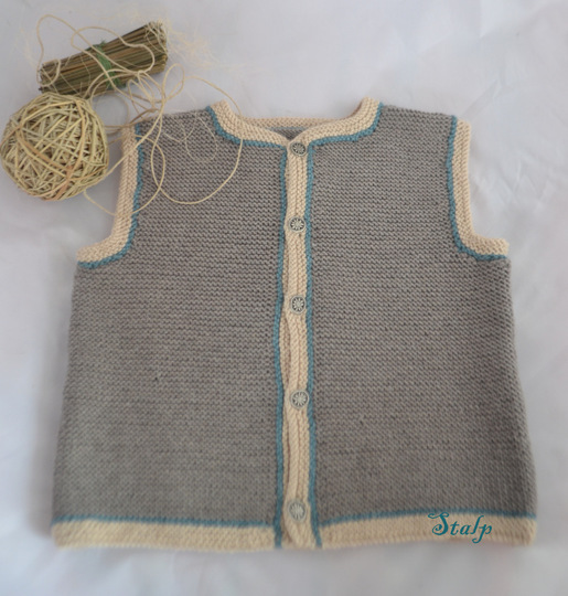 Strickanleitung * Kinder Trachtenweste und Trachtenjacke * 5 Größen