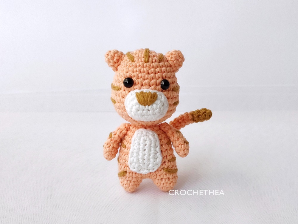 Amigurumi Little Tiger Crochet Pattern
