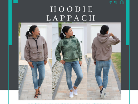 Ebook Hoodie LAPPACH Gr. 34-54