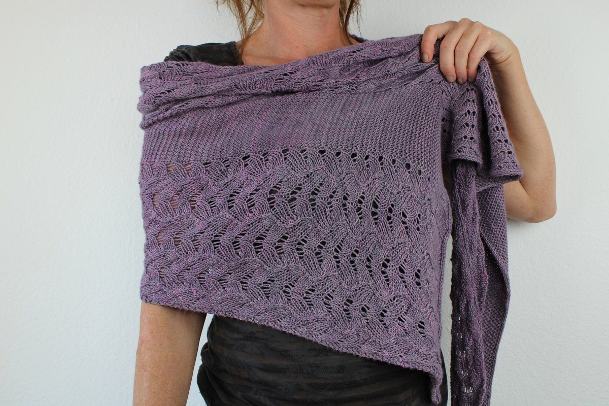 Strickanleitung Tuch "Zelos Shawl" - Bild 17