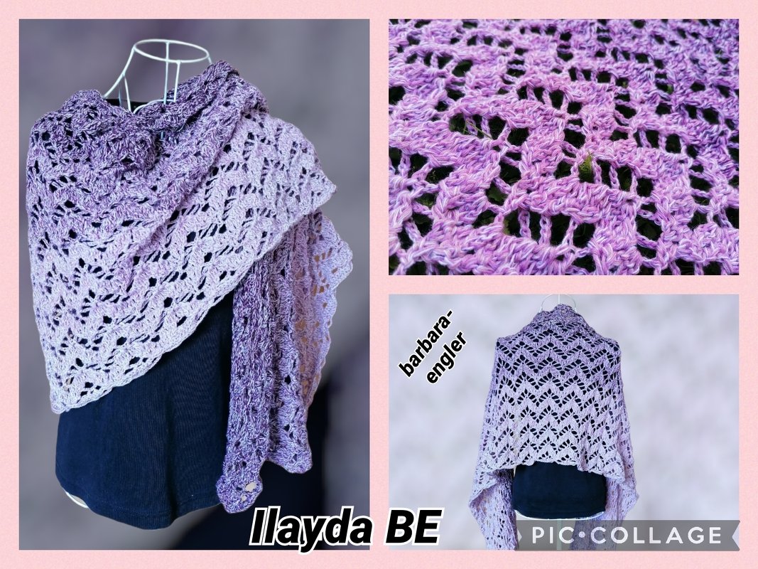 Schal / Stola „Ilayda BE“ - Häkelanleitung