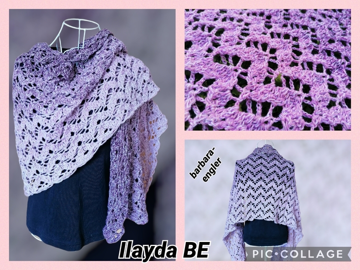Schal / Stola „Ilayda BE“ - Häkelanleitung
