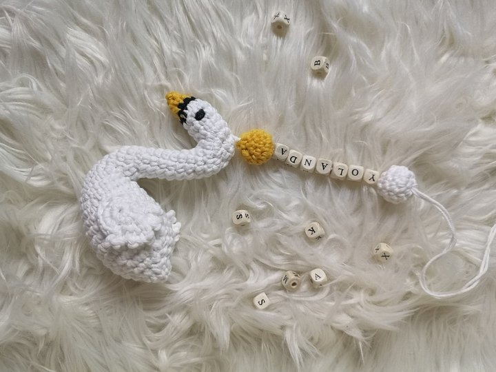 kleiner Schwan - Häkelanleitung von NiggyArts