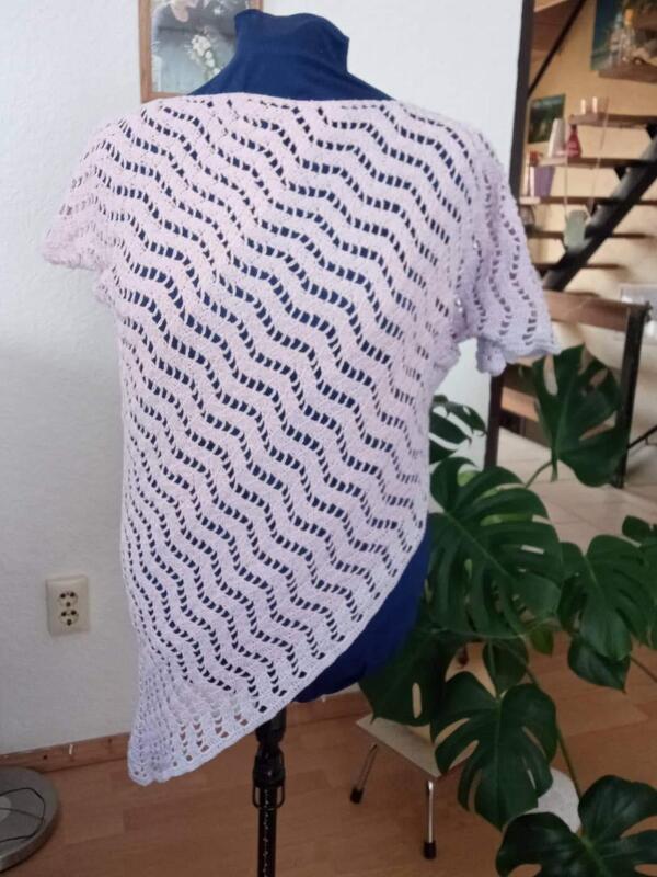 asymmetrische Tunika Calice häkeln - Bild 9