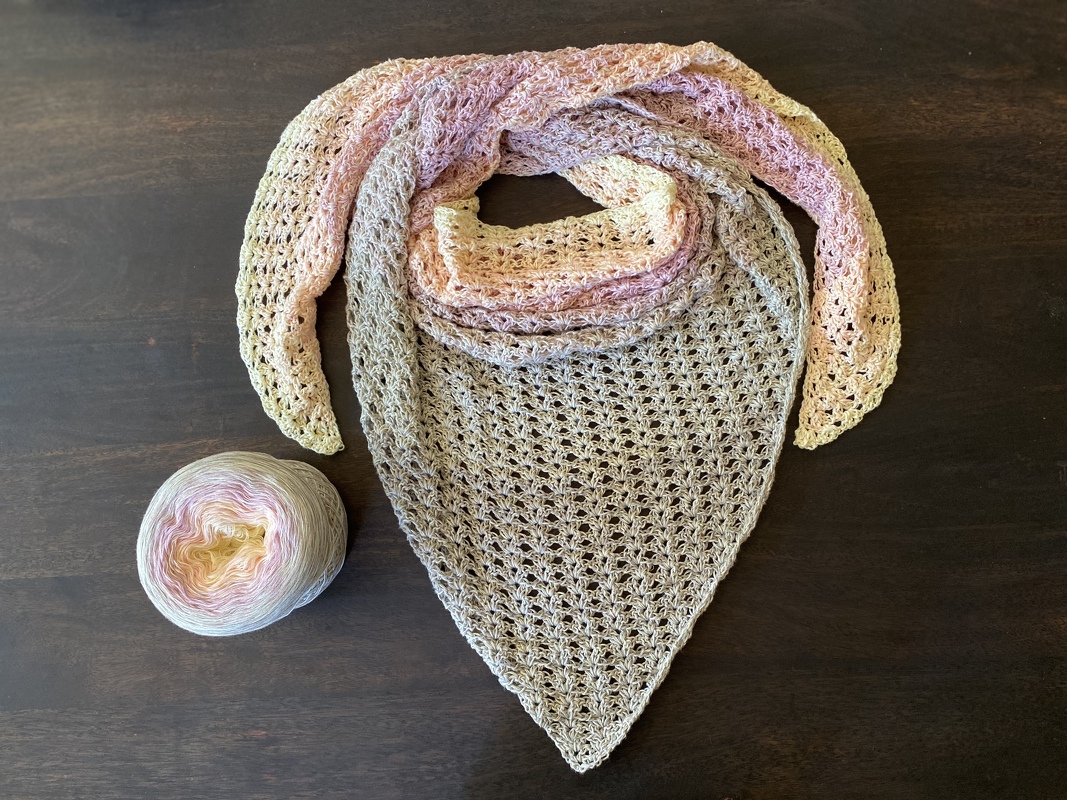 Easy cozy XXL shawl LOLA - crochet & relax! - Image 2