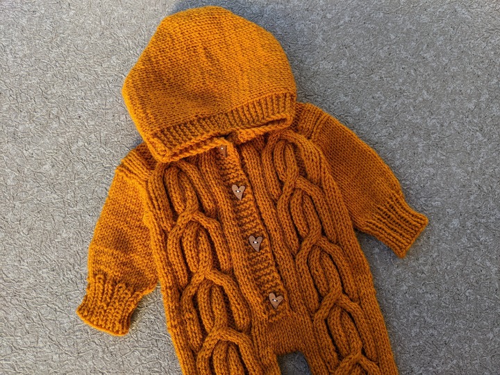 Aran Baby Romper