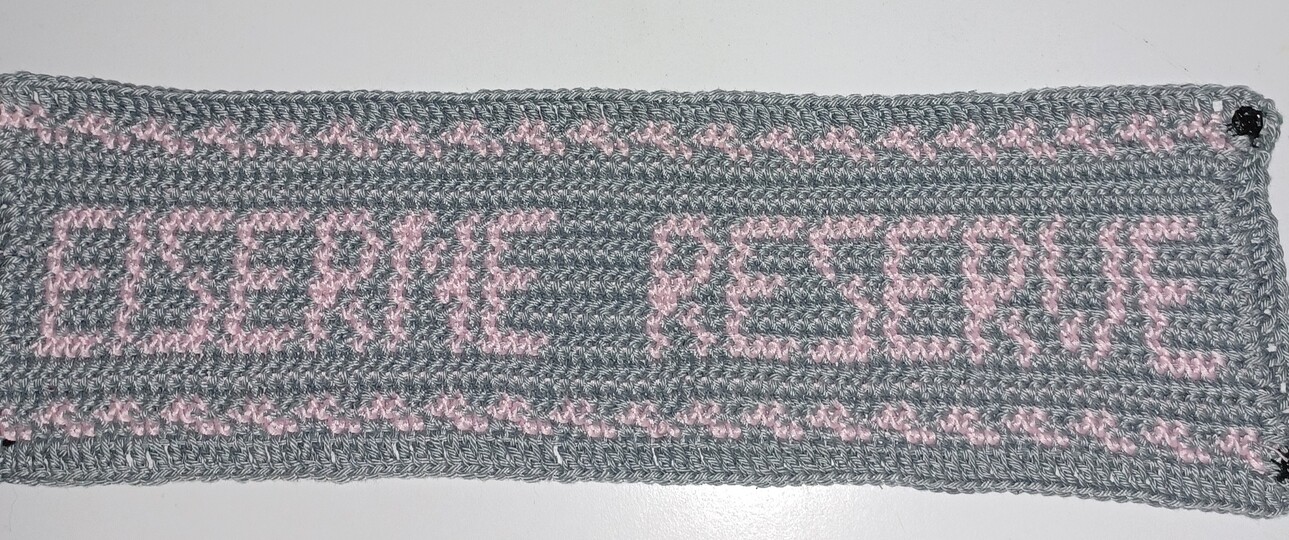 Häkelanleitung Klorollenmanschette + 2 Motive + Tapestry