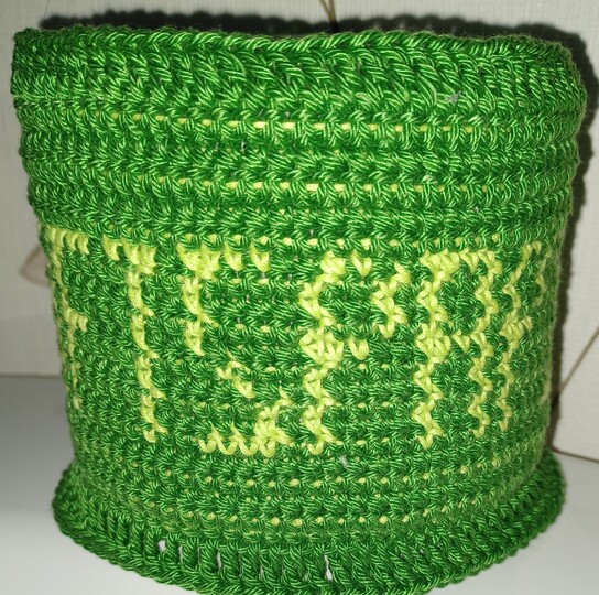 Häkelanleitung Klorollenmanschette + 2 Motive + Tapestry