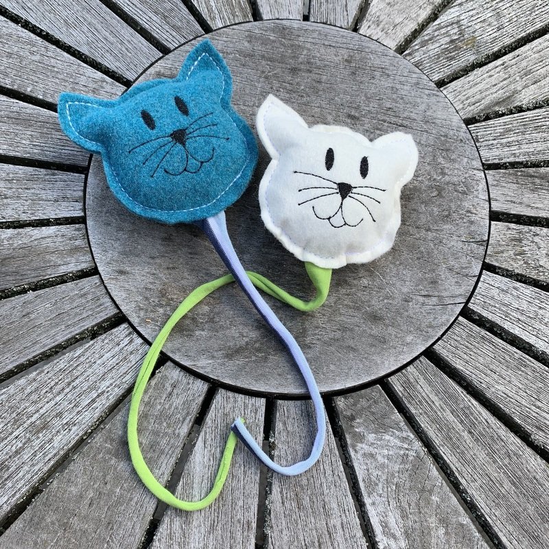 Katze Stickdatei ITH 10x10 Katzenspielzeug Haustierbedarf