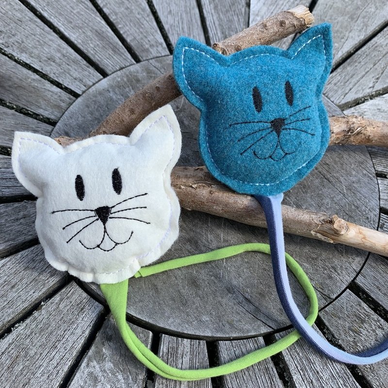 Katze Stickdatei ITH 10x10 Katzenspielzeug Haustierbedarf - Bild 16